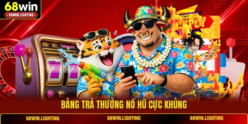Bảng trả thưởng nổ hũ cực khủng