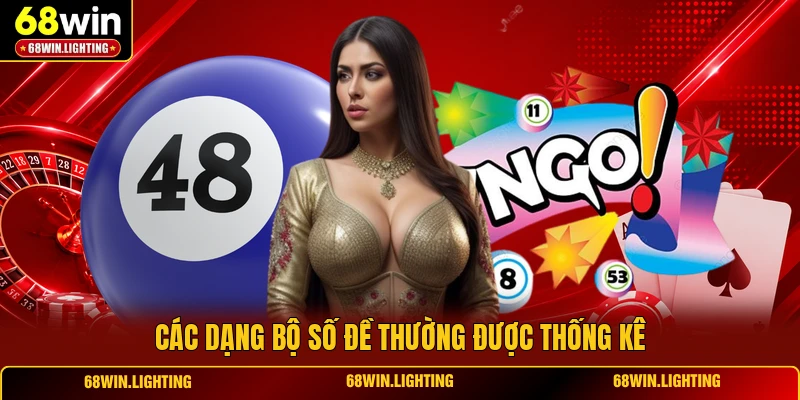 Các dạng bộ số đề thường được thống kê