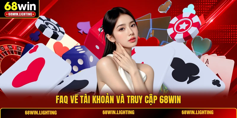 FAQ về tài khoản và truy cập 68WIN