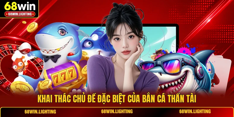 Khai thác chủ đề đặc biệt của Bắn Cá Thần Tài